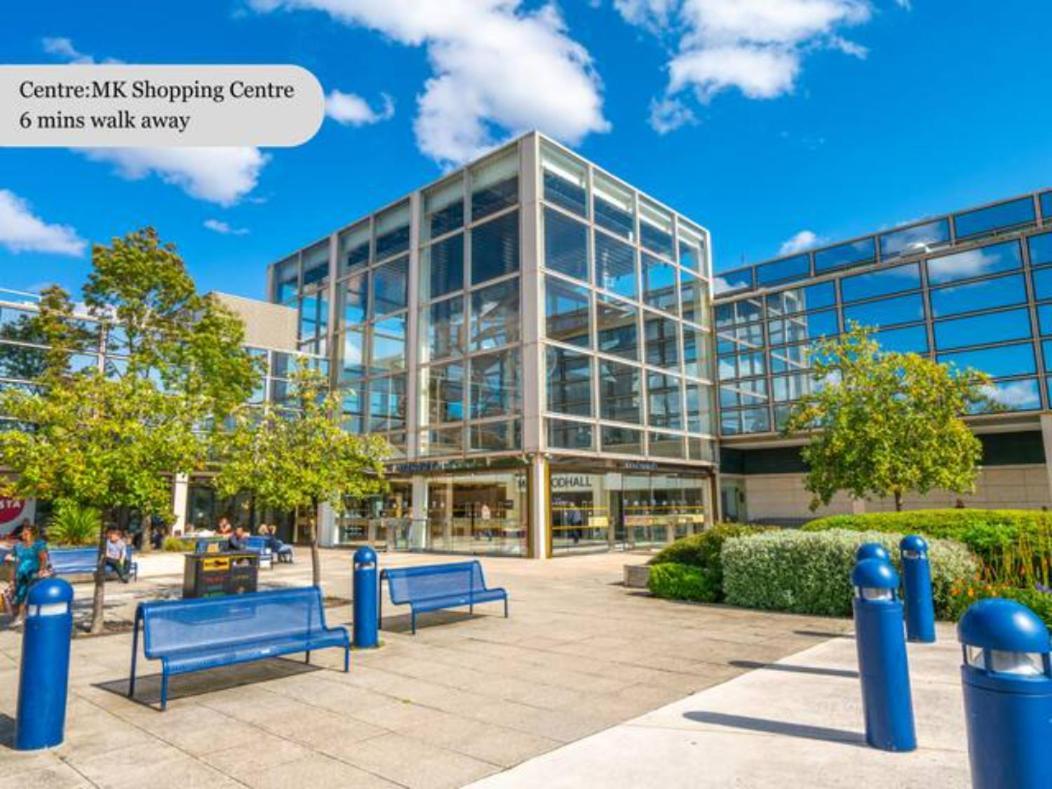 Luxury Campbell Park Apartments In Central Mk With Balcony, Free Parking & Smart Tv With Netflix By Yoko Property Milton Keynes Luaran gambar